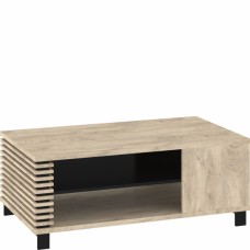 Žurnālgaldiņš LAMIR P, Ozols endgrain/Melns